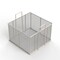 Anysizebasket Rectangular Wire Mesh Basket: 18Lx18Wx12H, 304 SS, 5/16 Rod Frame, Stacking Handles, Mesh: 8 x .047 TMT-180180120-A08S - alternate 1